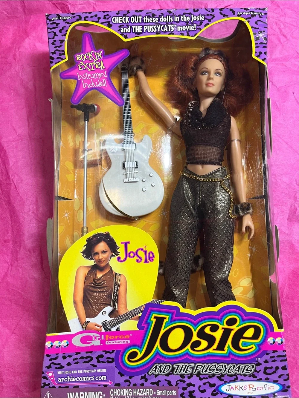 vintage 2001 Jakks Pacific Josie and the Pussycats 